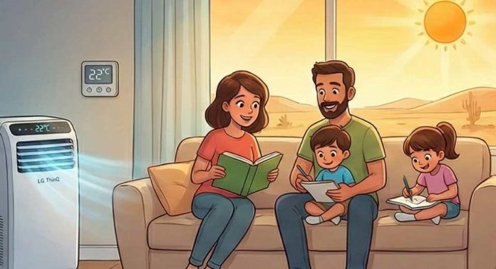 Tecnología Dual Inverter llega a los portátiles nuevo modelo de aire acondicionado LG debuta en Chile y promete enfriar sin ruido Tecnología Dual Inverter llega a los portátiles nuevo modelo de aire acondicionado LG debuta en Chile y promete enfriar sin ruido