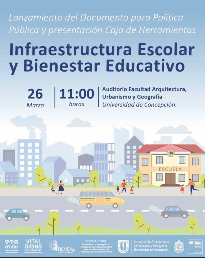 Infraestructura Escolar y Bienestar Educativo: CEDEUS presentará Documento para la Política Pública y Caja de Herramientas