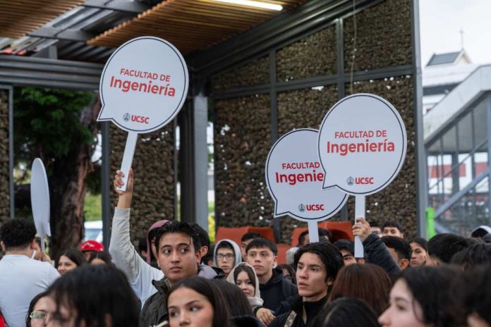 Más de 2.000 estudiantes dan inicio al año académico 2026 en la UCSC Más de 2.000 estudiantes dan inicio al año académico 2026 en la UCSC