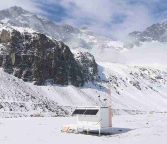 AyT apoya a UTFSM en su proyecto de monitoreo de contaminantes que afectan a los glaciares andinos