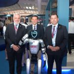 Robot humanoide de la UCSC participó en la inauguración de FIDAE 2026