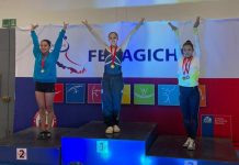 Es doble campeona nacional de gimnasia artística y sueña con dirigir en TV: “Me gustaría difundir el deporte”