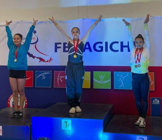 Es doble campeona nacional de gimnasia artística y sueña con dirigir en TV: “Me gustaría difundir el deporte”