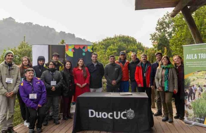 Parque Tricao será la nueva aula viva para estudiantes de la Escuela de Turismo y Hospitalidad de Duoc UC Parque Tricao será la nueva aula viva para estudiantes de la Escuela de Turismo y Hospitalidad de Duoc UC