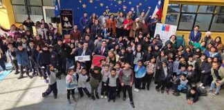 Realizan exitosa jornada de difusión de la #Ley60Minutos de actividad física en escuela de Temuco