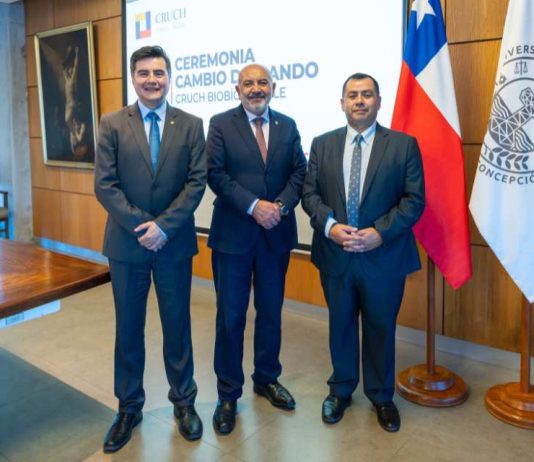 Rector de la UCSC, Dr. Cristhian Mellado, asume presidencia del CRUCH Biobío-Ñuble