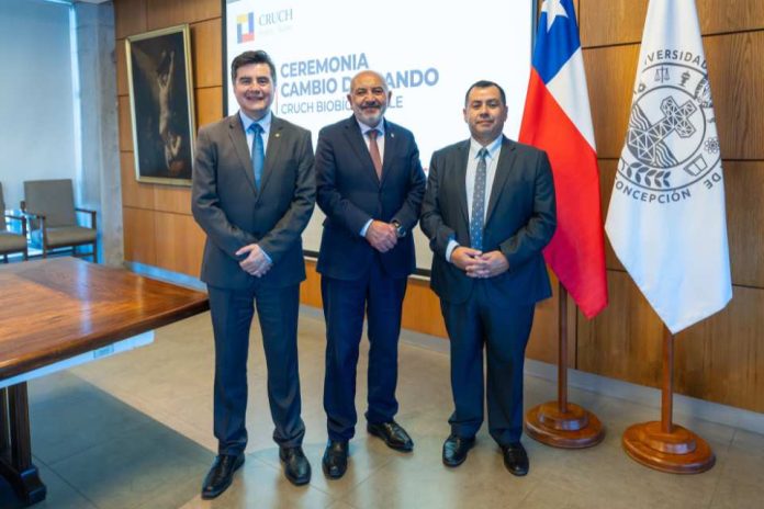Rector de la UCSC, Dr. Cristhian Mellado, asume presidencia del CRUCH Biobío-Ñuble