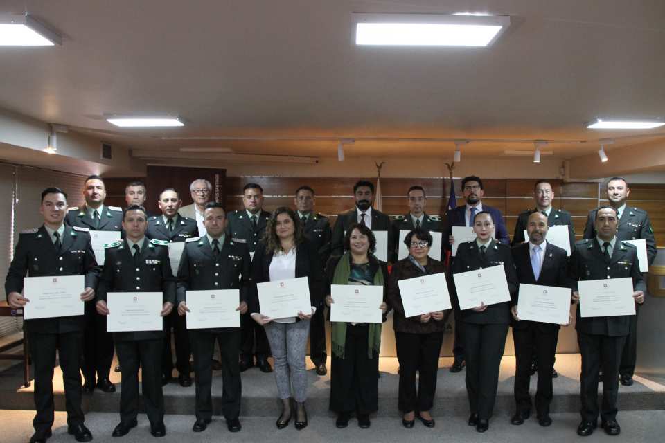 UTalca fortalece la formación a docentes de la Escuela de Gendarmería
