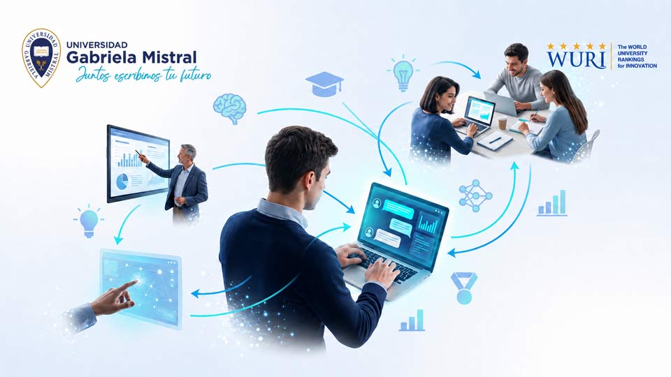 Universidad Gabriela Mistral obtiene reconocimiento con proyectos que incorporan la IA en el World University Rankings of Innovation (WURI) 2026