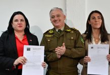 Ministerios de Educación y Seguridad, junto a Carabineros, firman convenio que permitirá reforzar seguridad en los colegios