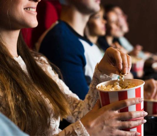 7 de cada 10 personas declara estar concentrado en la película cuando van al cine