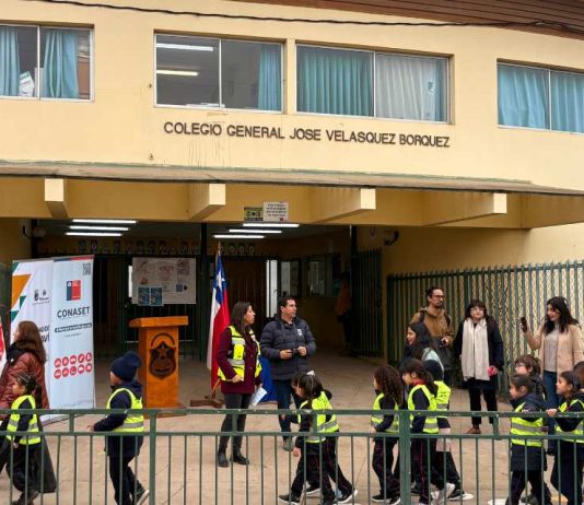 CONASET, concesión Nogales - Puchuncaví de Aleatica y Automóvil Club de Chile entregan mejoras de seguridad vial en entornos escolares de Nogales y Puchuncaví