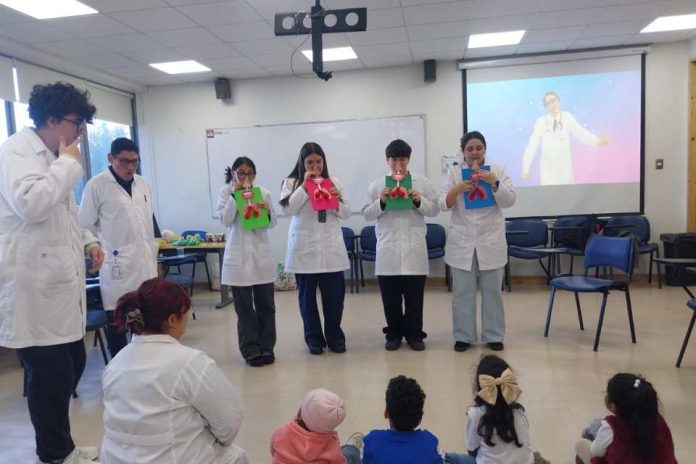 CiVAS ciencia y aprendizaje en terreno junto al Campamento Unión II