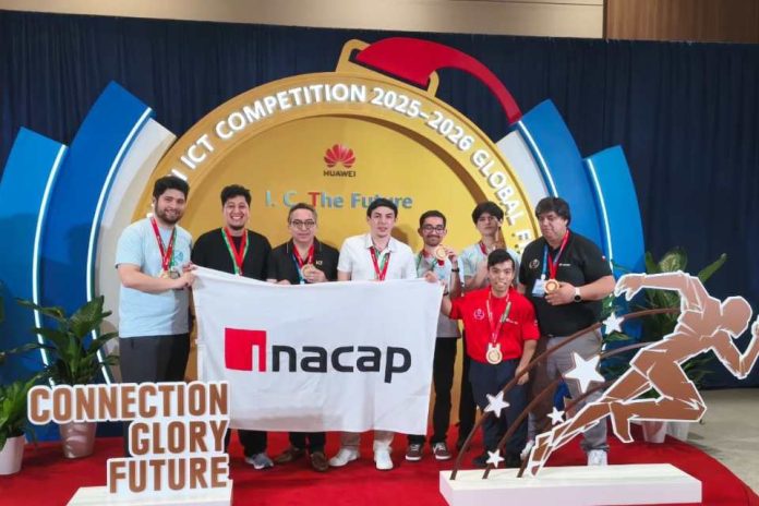 Estudiantes de INACAP logran doble podio mundial en Huawei ICT Competition 2025-2026