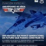 FACH realizará Festival de Cine Aeronáutico para jóvenes estudiantes a 40 años del estreno de "Top Gun"