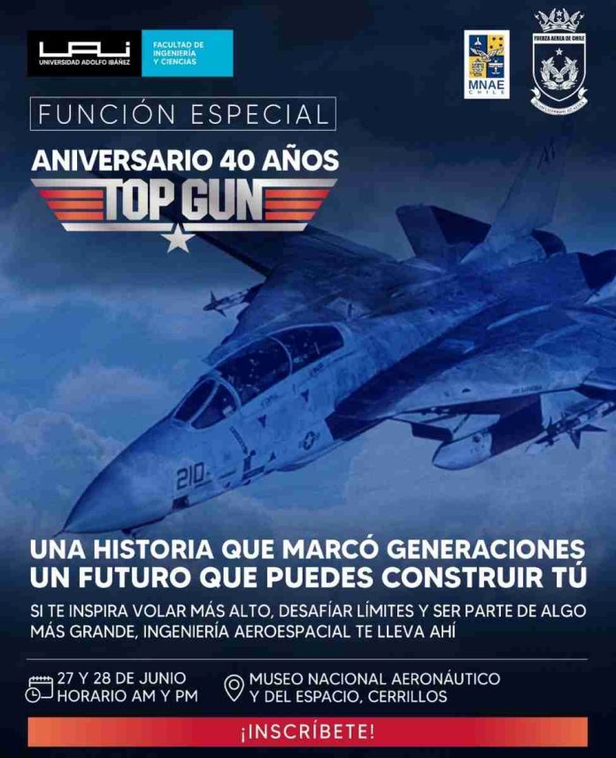 FACH realizará Festival de Cine Aeronáutico para jóvenes estudiantes a 40 años del estreno de 