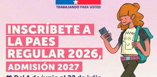 Hoy comienza la inscripción a la PAES Regular 2026, Admisión 2027 Hoy comienza la inscripción a la PAES Regular 2026, Admisión 2027
