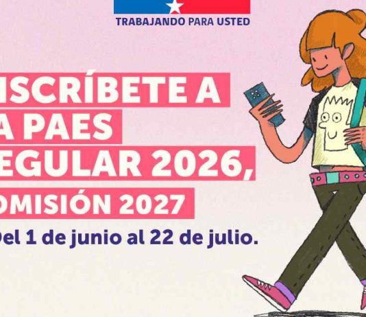 Hoy comienza la inscripción a la PAES Regular 2026, Admisión 2027 Hoy comienza la inscripción a la PAES Regular 2026, Admisión 2027