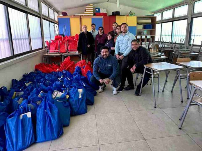 Sindicato Ministro Hales entregó apoyo a más de 600 estudiantes de Calama