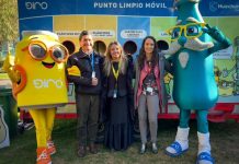 Soprole, GIRO y la Municipalidad de Huechuraba inauguran punto limpio para el reciclaje de envases de yoghurt y postres (plástico PS)