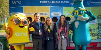 Soprole, GIRO y la Municipalidad de Huechuraba inauguran punto limpio para el reciclaje de envases de yoghurt y postres (plástico PS)