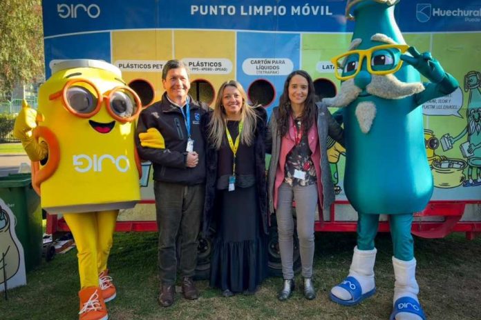 Soprole, GIRO y la Municipalidad de Huechuraba inauguran punto limpio para el reciclaje de envases de yoghurt y postres (plástico PS)
