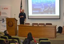 Académico de la Universidad de Colorado Boulder expuso sobre procesos biogeoquímicos en la Corriente de Humboldt en la UCSC Académico de la Universidad de Colorado Boulder expuso sobre procesos biogeoquímicos en la Corriente de Humboldt en la UCSC
