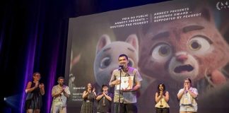 Aliado académico de UDLA, Punkrobot, estrena Brave Cat en Annecy y recibe el Premio del Público