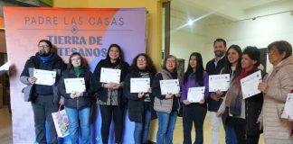 Con la certificación de los participantes concluye 4ª versión del Proyecto "Padre Las Casas Tierra de Artesanos"