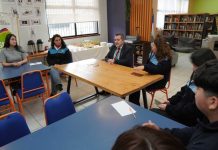 Seremi de Ciencia destacó proyectos de innovación y talento local en visita a Liceo Agrícola Werner Grob de La Unión