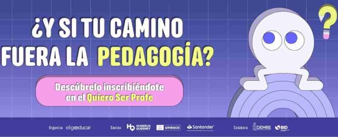Elige Educar abre inscripciones para programa que acompaña a jóvenes interesados en la Pedagogía Elige Educar abre inscripciones para programa que acompaña a jóvenes interesados en la Pedagogía