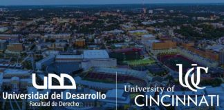 Facultad de Derecho UDD firma convenio con la Universidad de Cincinnati para fortalecer la internacionalización de sus estudiantes
