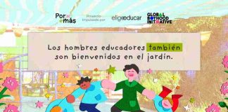 Gran red de organizaciones lanza iniciativa para promover una mayor presencia de hombres en la educación inicial y básica