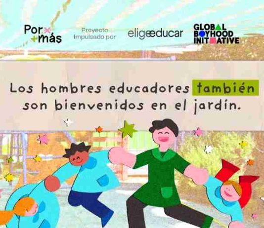 Gran red de organizaciones lanza iniciativa para promover una mayor presencia de hombres en la educación inicial y básica