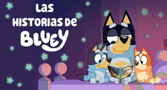 La premiada serie de libros “Bluey Book Reads” hace su debut en español con cuatro voces muy conocidas