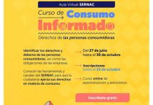SERNAC INVITA A LA CIUDADANÍA A PARTICIPAR EN SU CURSO ONLINE GRATUITO SOBRE DERECHOS DE LAS PERSONAS CONSUMIDORAS