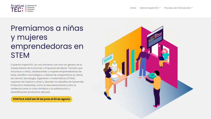 Seremi de Economía de Ñuble invita a emprendedoras y estudiantes locales a sumarse al Premio InspiraTEC 2026 Seremi de Economía de Ñuble invita a emprendedoras y estudiantes locales a sumarse al Premio InspiraTEC 2026