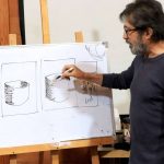 Taller de composición artística fortalece proyecto FONDART de iniciación al Bordado Crewel en la Casa Municipal de la Cultura