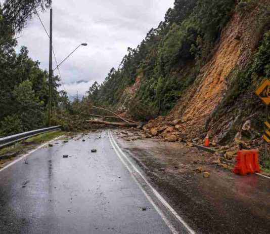 riesgos durante el temporal sistema frontal