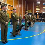 Él es Kaleb, el perro policial que causó furor en colegio de Puente Alto: saltó sobre un carabinero e izó una bandera Él es Kaleb, el perro policial que causó furor en colegio de Puente Alto: saltó sobre un carabinero e izó una bandera