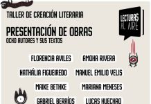 Este viernes será la presentación de obras del taller literario “Lecturas al Aire” de jóvenes creadores de Villarrica