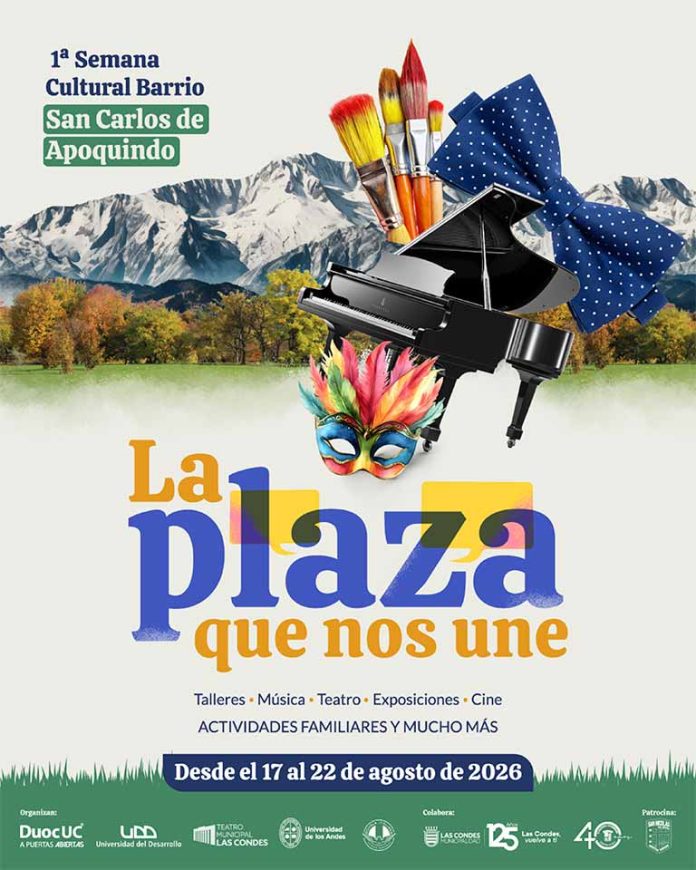 La-Plaza-que-nos-une-1 Más de 20 panoramas gratuitos darán vida a la primera Semana Cultural del barrio San Carlos de Apoquindo