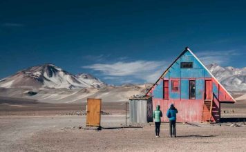 Reportaje | Proyecto “Los 16 de Chile” realiza visita al volcán Ojos del Salado para iniciar diseño de nuevo refugio de montaña con identidad local