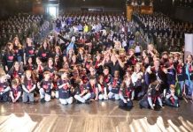 142 cursos de 12 regiones bailaron para aprender a protegerse: la premiación de “Mi Mundo Seguro” fue una verdadera fiesta para los niños