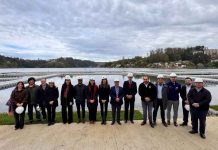 Autoridades realizaron visita inspectiva a obras de remodelación del Balneario Laguna Chica
