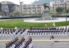 Desfile en honor a las Glorias del Ejército de Providencia se realizó por primera vez frente al monumento al General Baquedano
