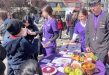 Estudiantes de Nutrición de la U. Autónoma de Chile participan en jornada de salud integral en el Colegio Mundo Mágico Estudiantes de Nutrición de la U. Autónoma de Chile participan en jornada de salud integral en el Colegio Mundo Mágico