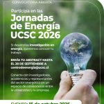 Jornadas de Energía UCSC abren convocatoria para presentar investigaciones