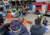 simulacro de colisión vehicular transforma la plaza de armas en un escenario de aprendizaje y prevención