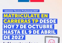 Admisión Técnico Profesional 2027: más de 40 instituciones abren su matrícula sin necesidad de rendir la PAES Admisión Técnico Profesional 2027 más de 40 instituciones abren su matrícula sin necesidad de rendir la PAES (1)